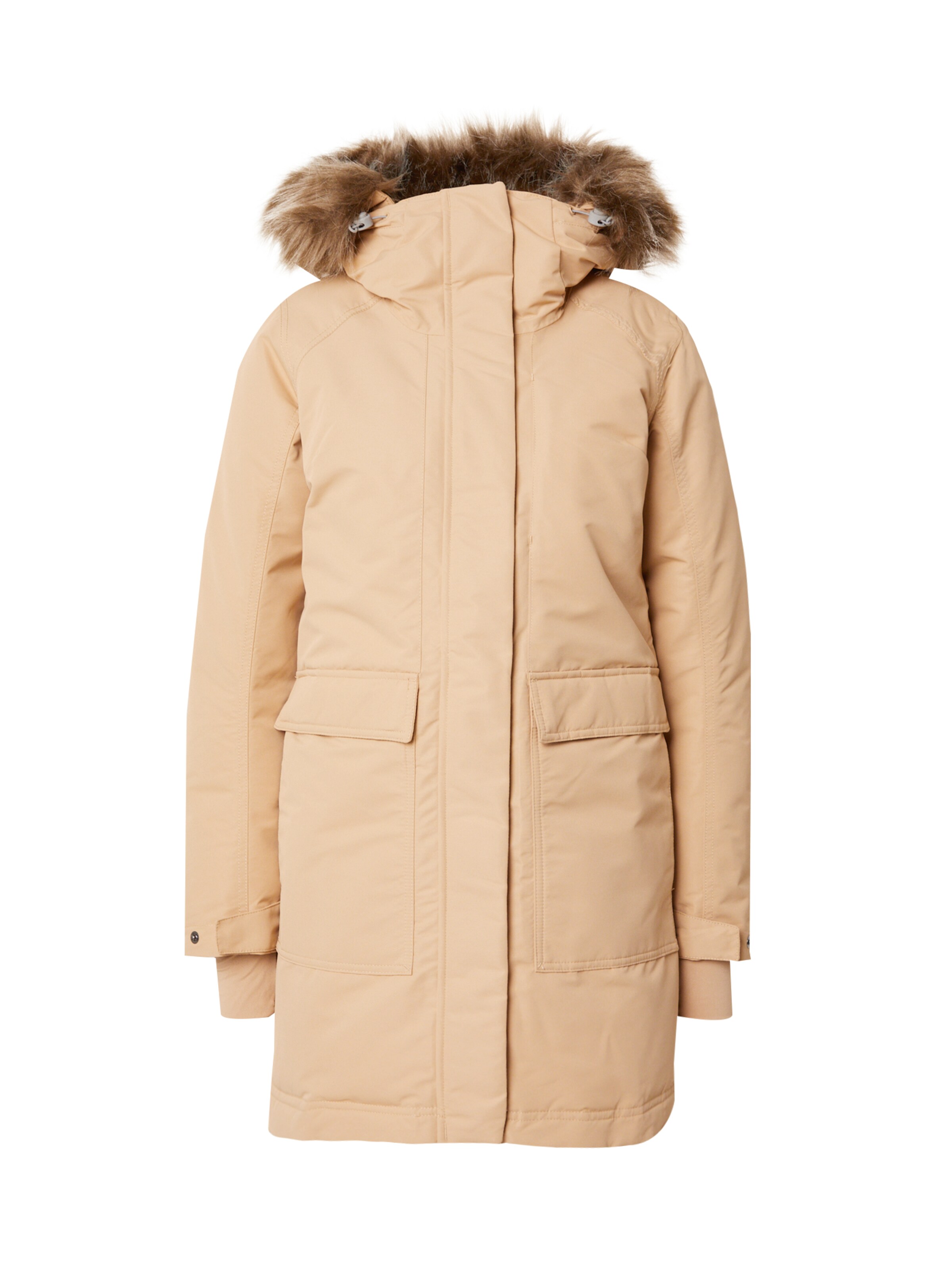 COLUMBIA Vabaajamantel 'Little Si II', värv pruun: eest vaates
