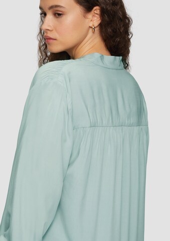 QS Bluse in Grün