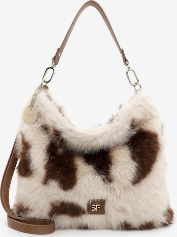 Poche ventrale ' SFY Misty ' Suri Frey en beige : devant