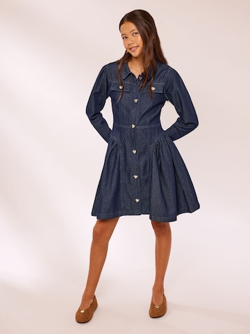 Lipsy Jurk in Blauw: voorkant