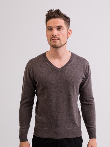 Pullover di CASH-MERE.CH in marrone: frontale