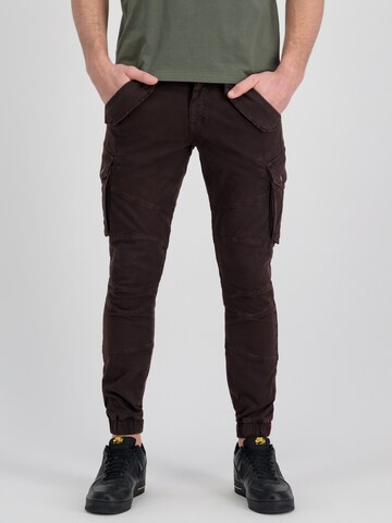 ALPHA INDUSTRIES Tapered Hose 'Combat' in Braun: Vorderseite