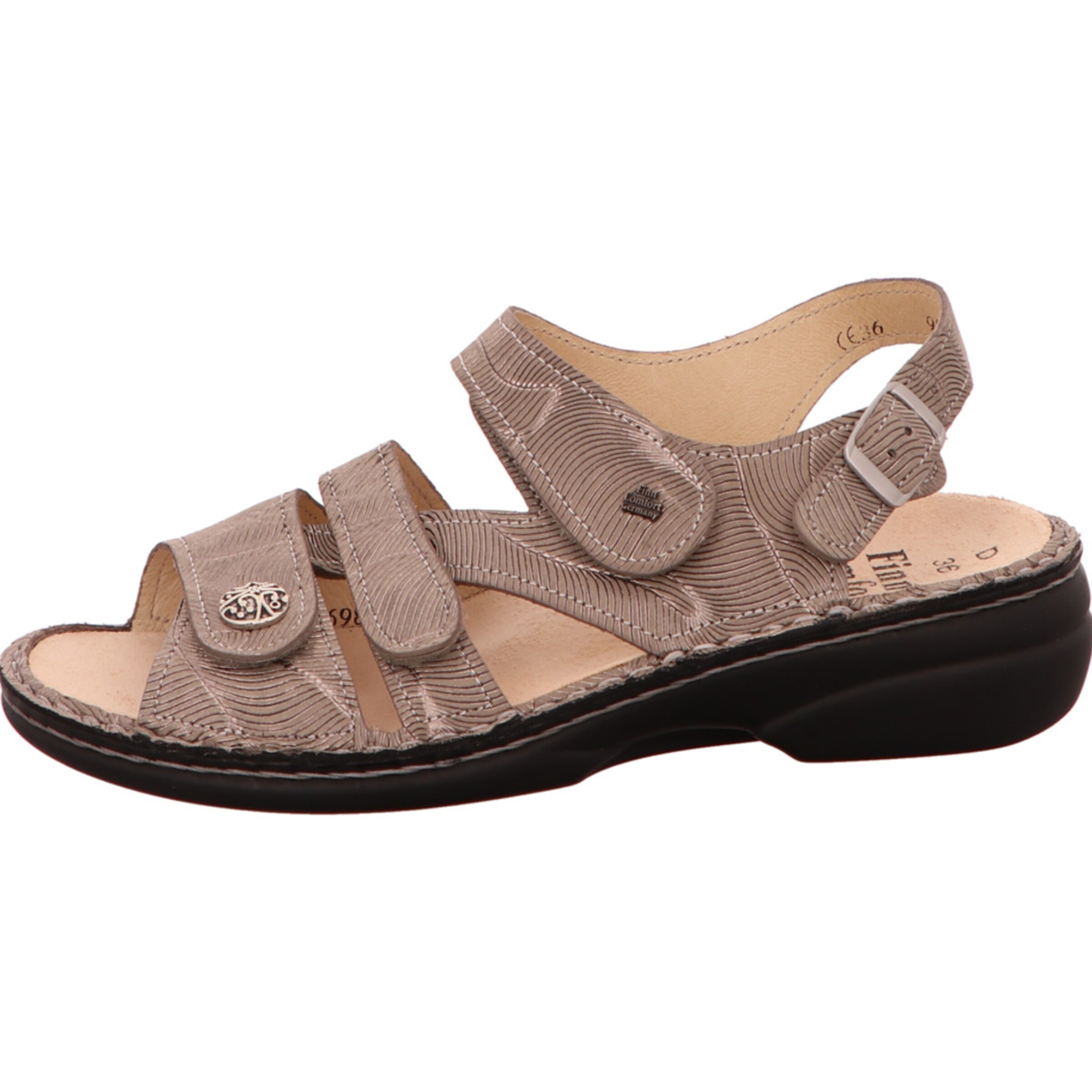 Finn Comfort Sandale 'Gomera' in Beige
