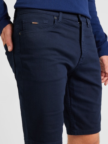 BOSS Orange Slimfit Jeans 'Delaware' in Blauw