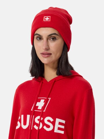 CASH-MERE.CH Beanie in Red