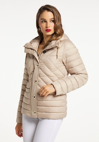 faina Between-Season Jacket in Beige: front