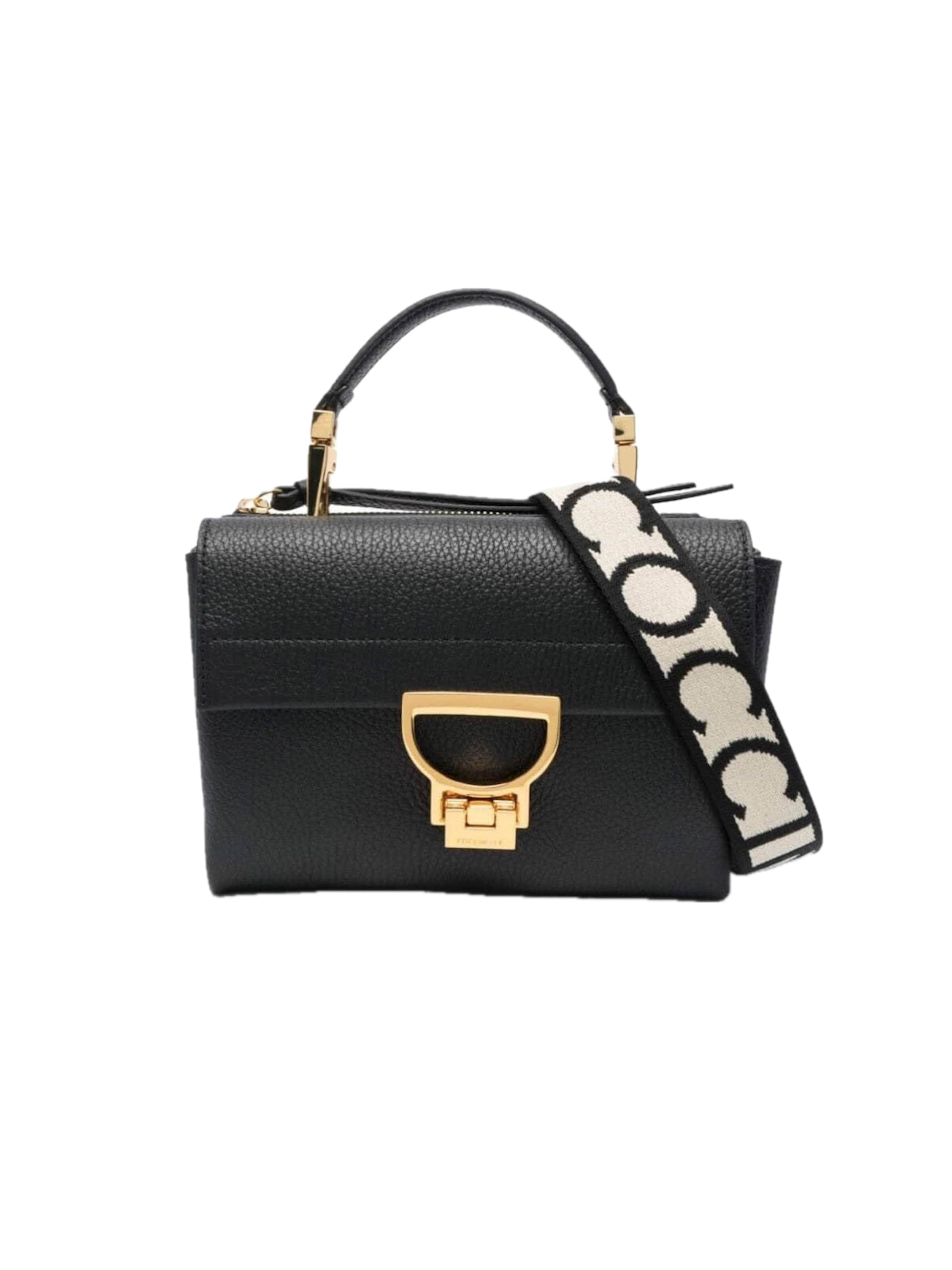 Borsa a tracolla 'E1ND855B701' di Coccinelle in nero: frontale