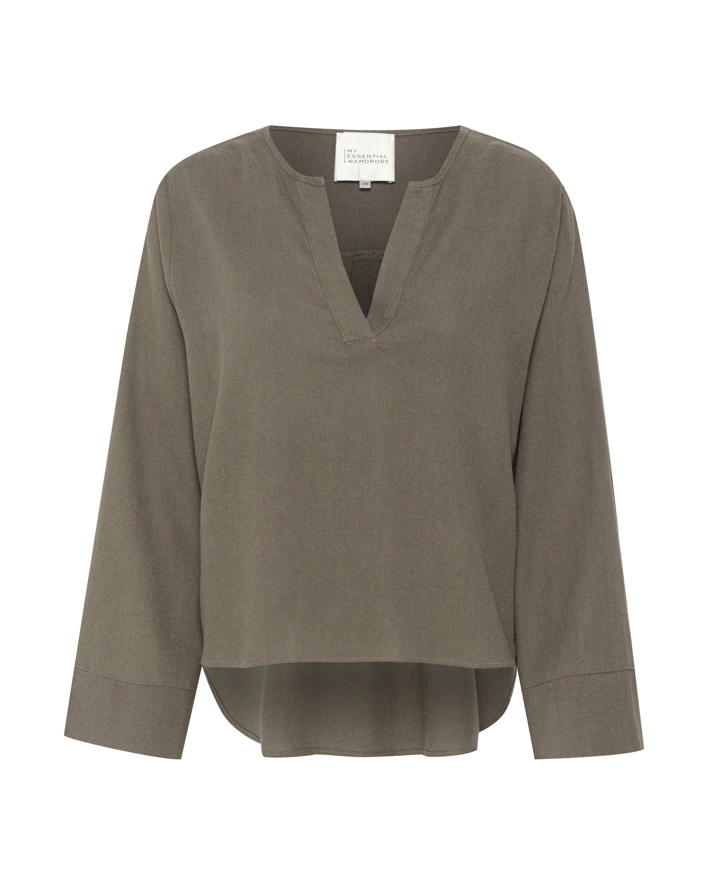 My Essential Wardrobe Bluse 'Dias' i beige: forside