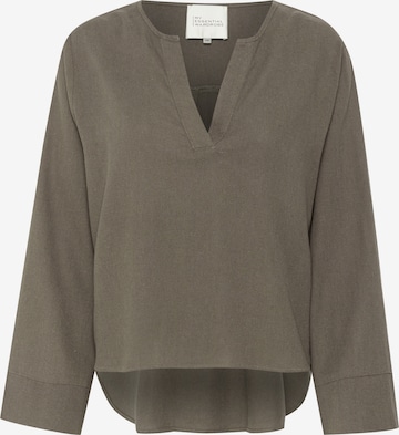 My Essential Wardrobe Bluse 'Dias' in Beige: Vorderseite