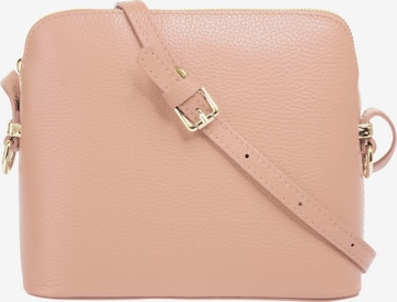 Sac à bandoulière Cluty en rose : devant