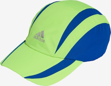 ADIDAS ORIGINALS Cap 'Teamgeist' in Green: front