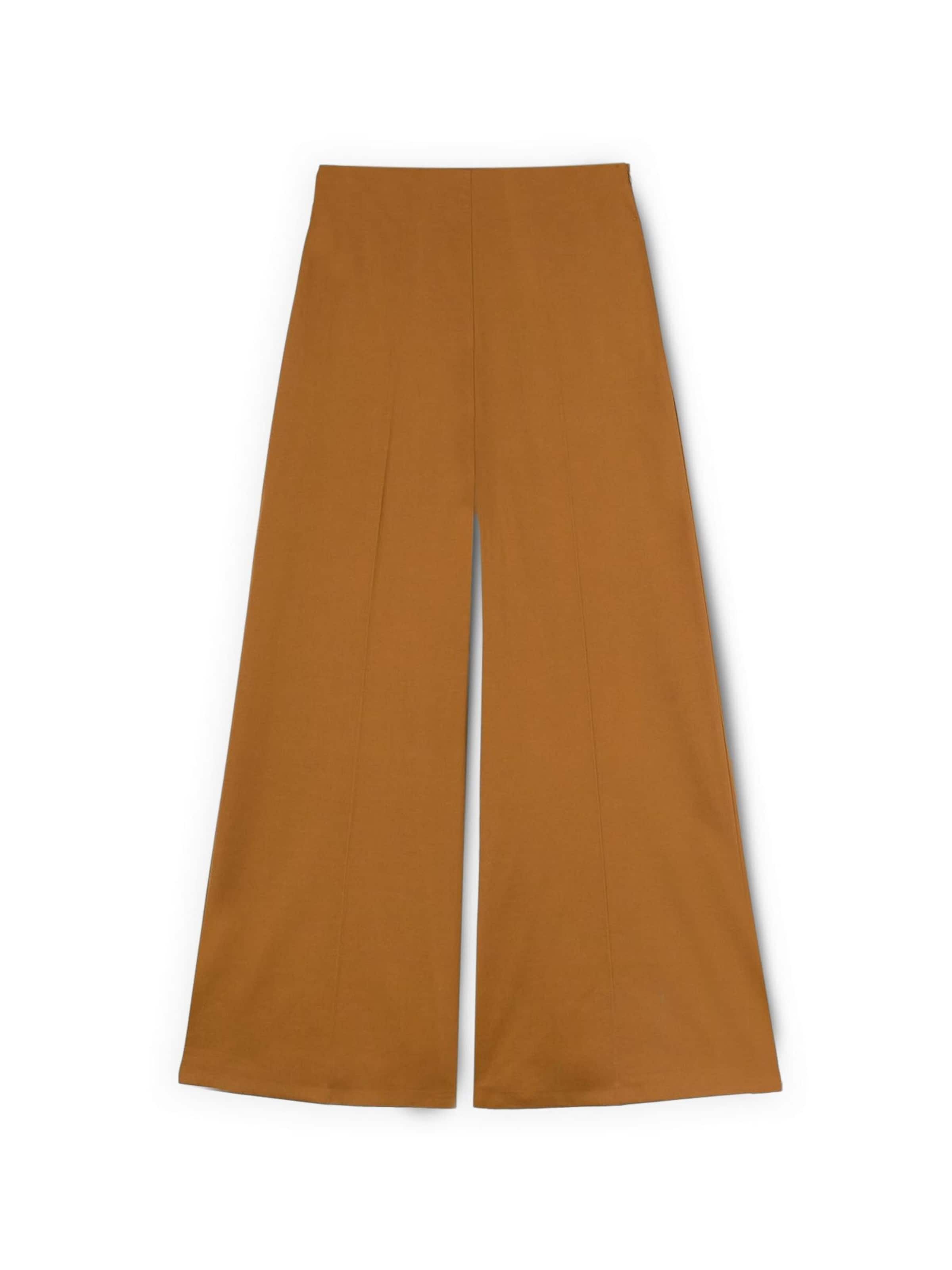 MOTIVI - Pierna ancha Pantalón en beige: frente