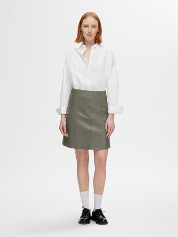 SELECTED FEMME Rok 'New Ibi' in Groen