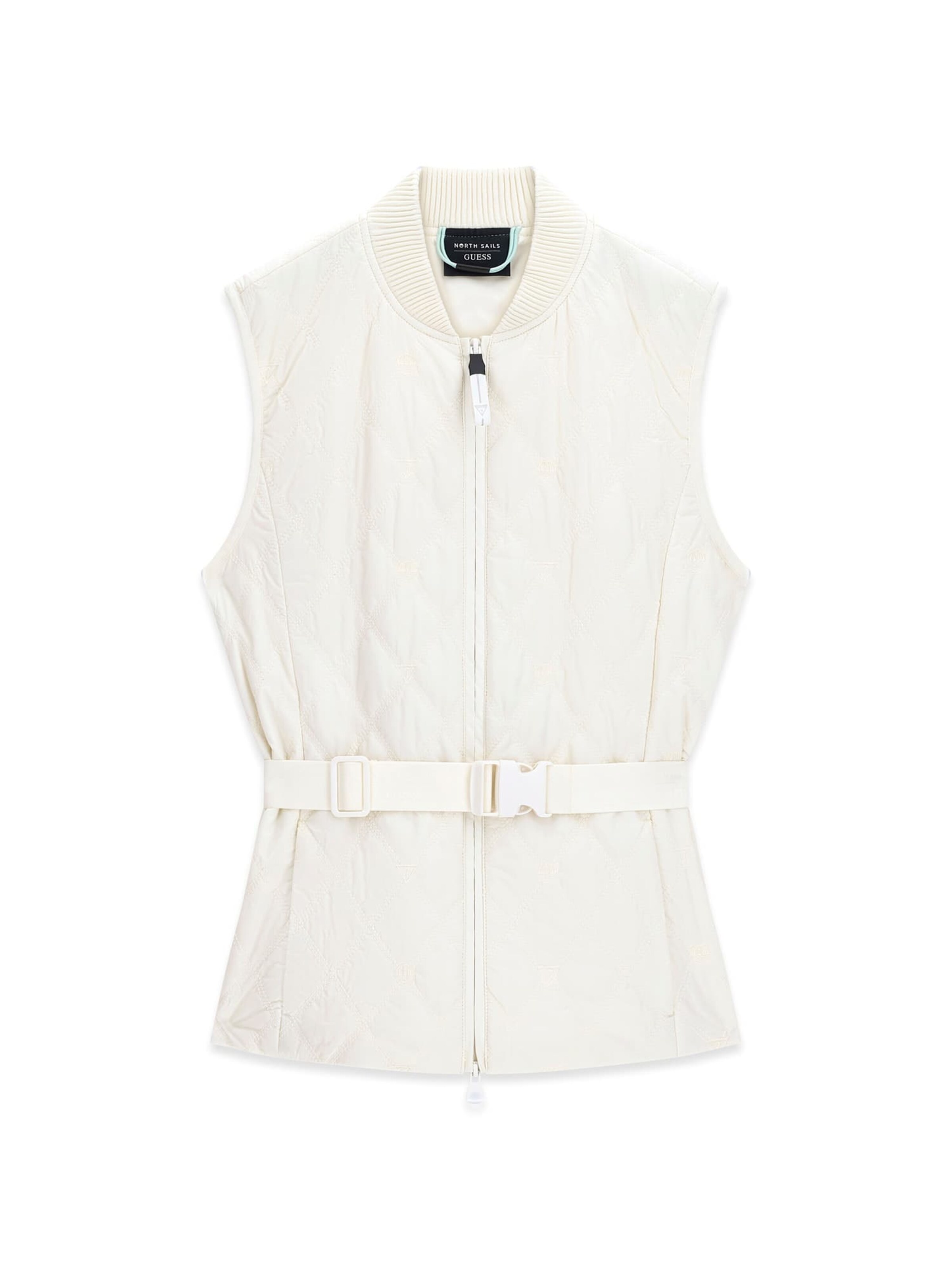 GUESS Weste in Weiß: Vorderseite