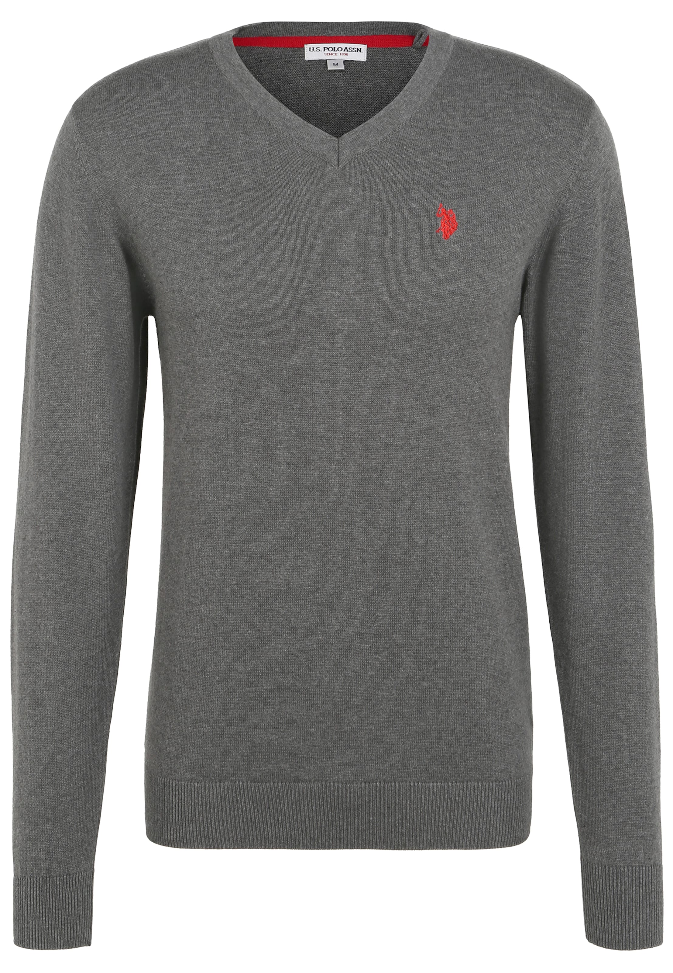 U.S. POLO ASSN. Pullover i grå: forside