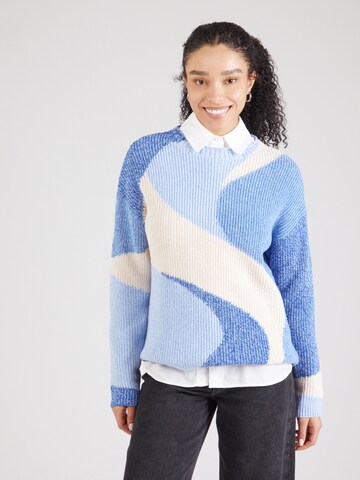 GERRY WEBER Sweater in Blue: front