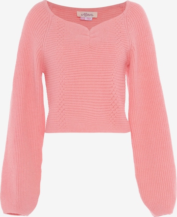 aleva Sweater in Pink: front