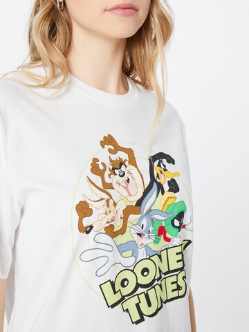 ONLY T-Shirt 'LOONEY TUNES' in Weiß
