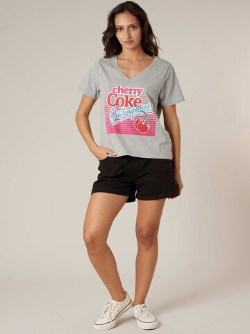 Deeluxe Shirt 'Eighties' in Grey