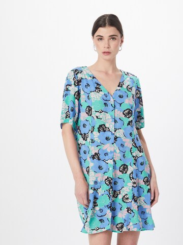 Monki Kleid in Blau: predná strana