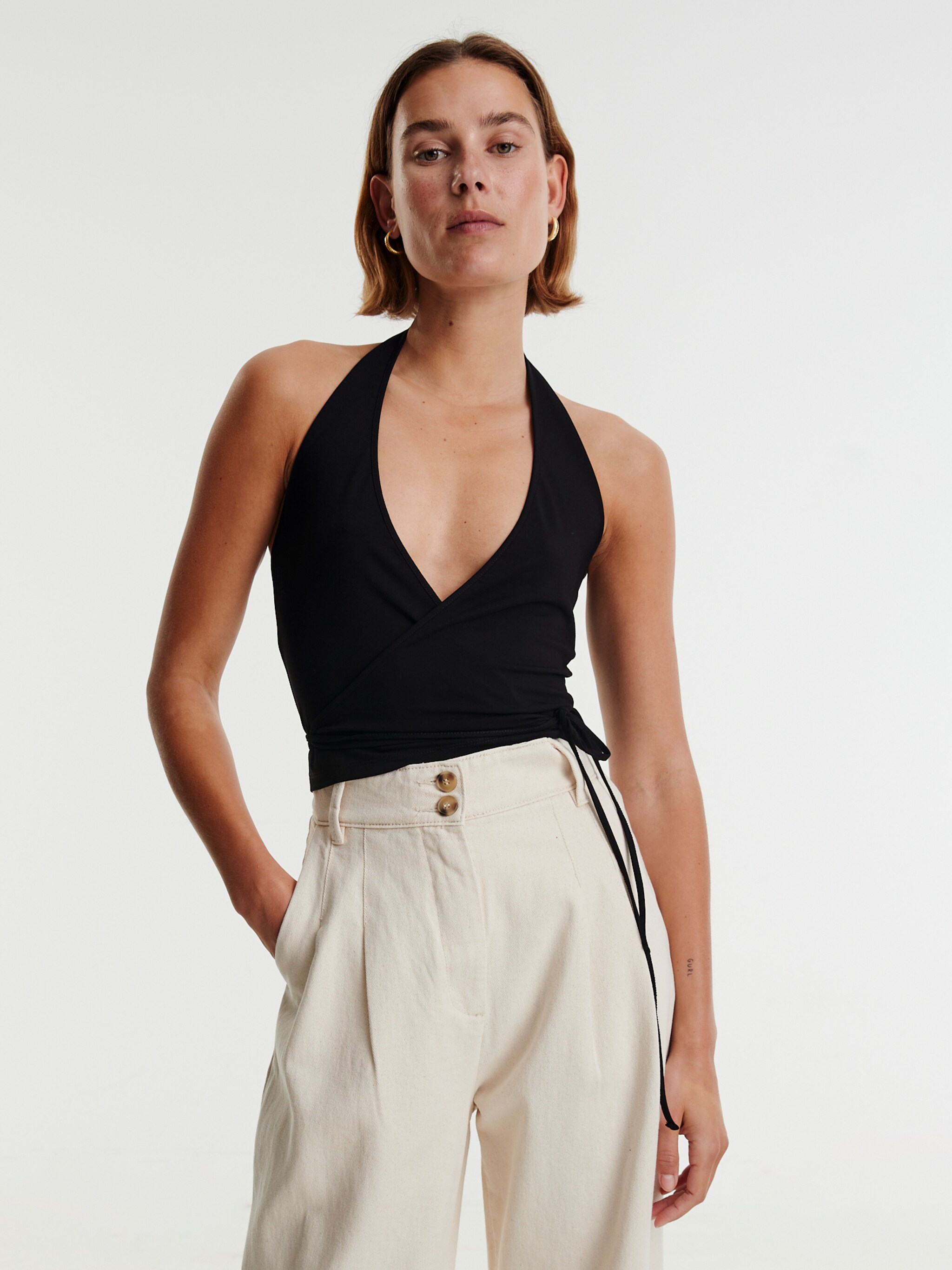 EDITED Producten Top 'Vilma' Zwart