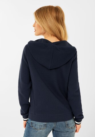 CECIL Sweatjacke in Blau