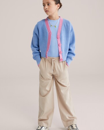 WE Fashion Тениска 'Meisjes' в синьо