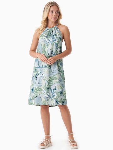 Organication Kleid in Blau: Vorderseite