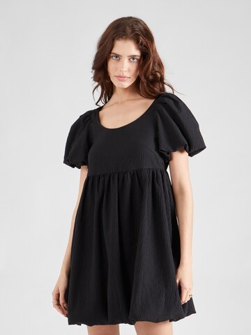 Monki Dress in Black: front