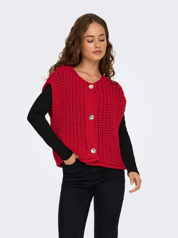 ONLY Vest 'ONLCHLOE' in Red: front