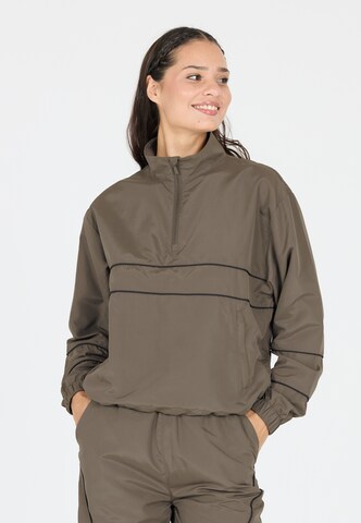 Athlecia Performance shirt 'Arishi' in Grey: front