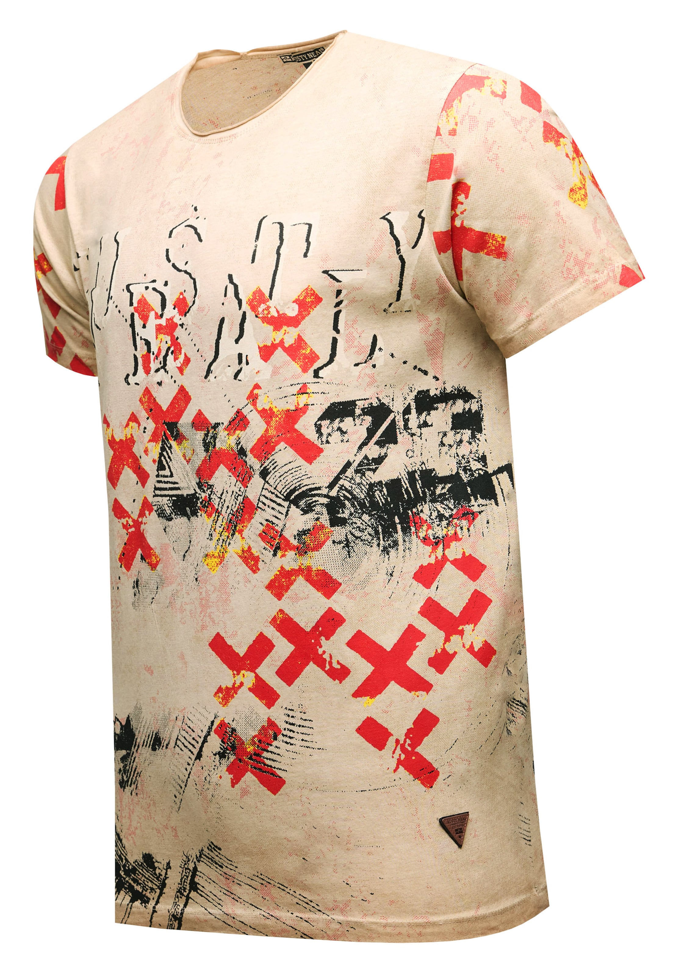 Rusty Neal T-Shirt in Beige