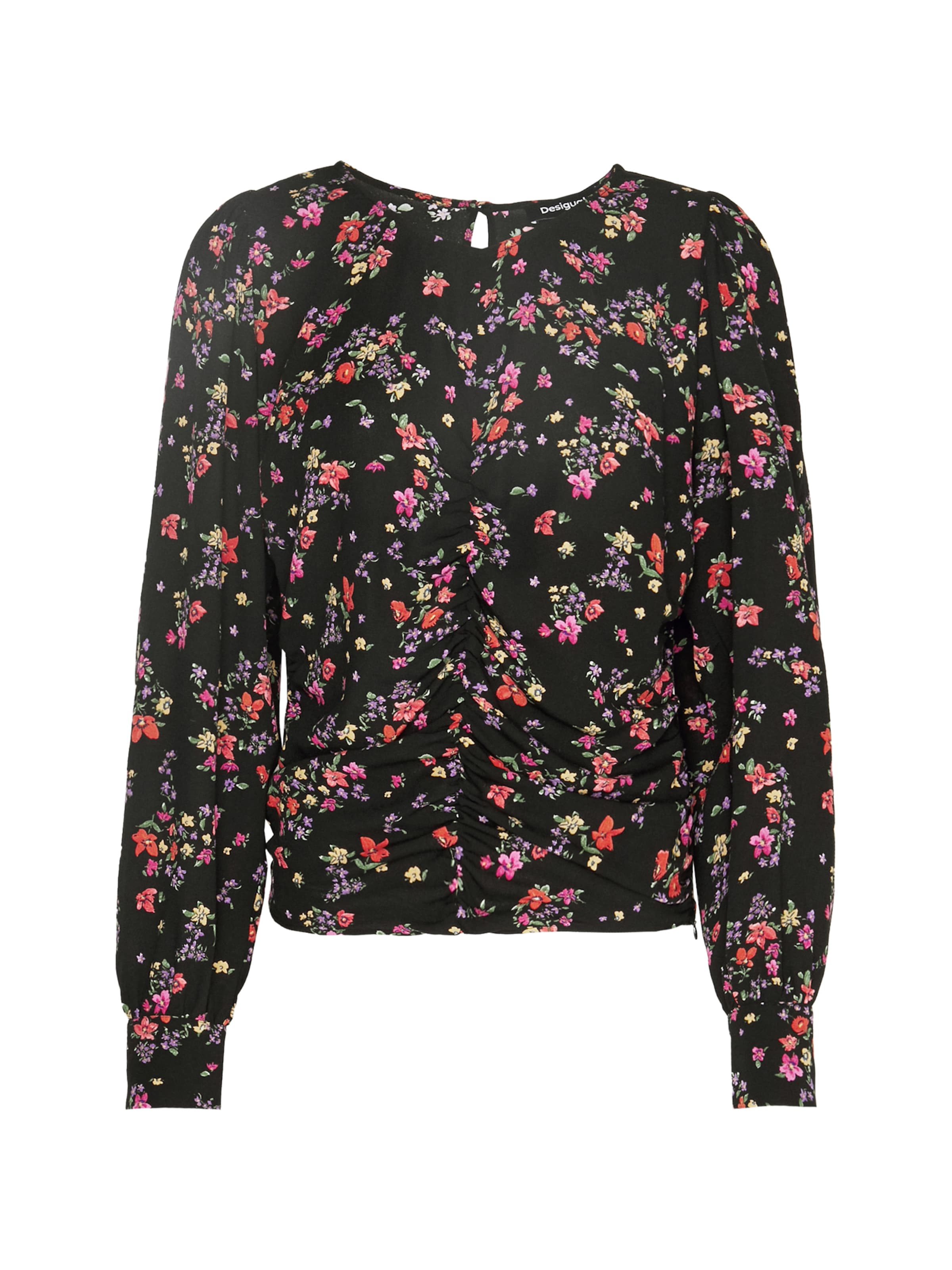 Desigual Bluse 'PETER' in Schwarz: Vorderseite