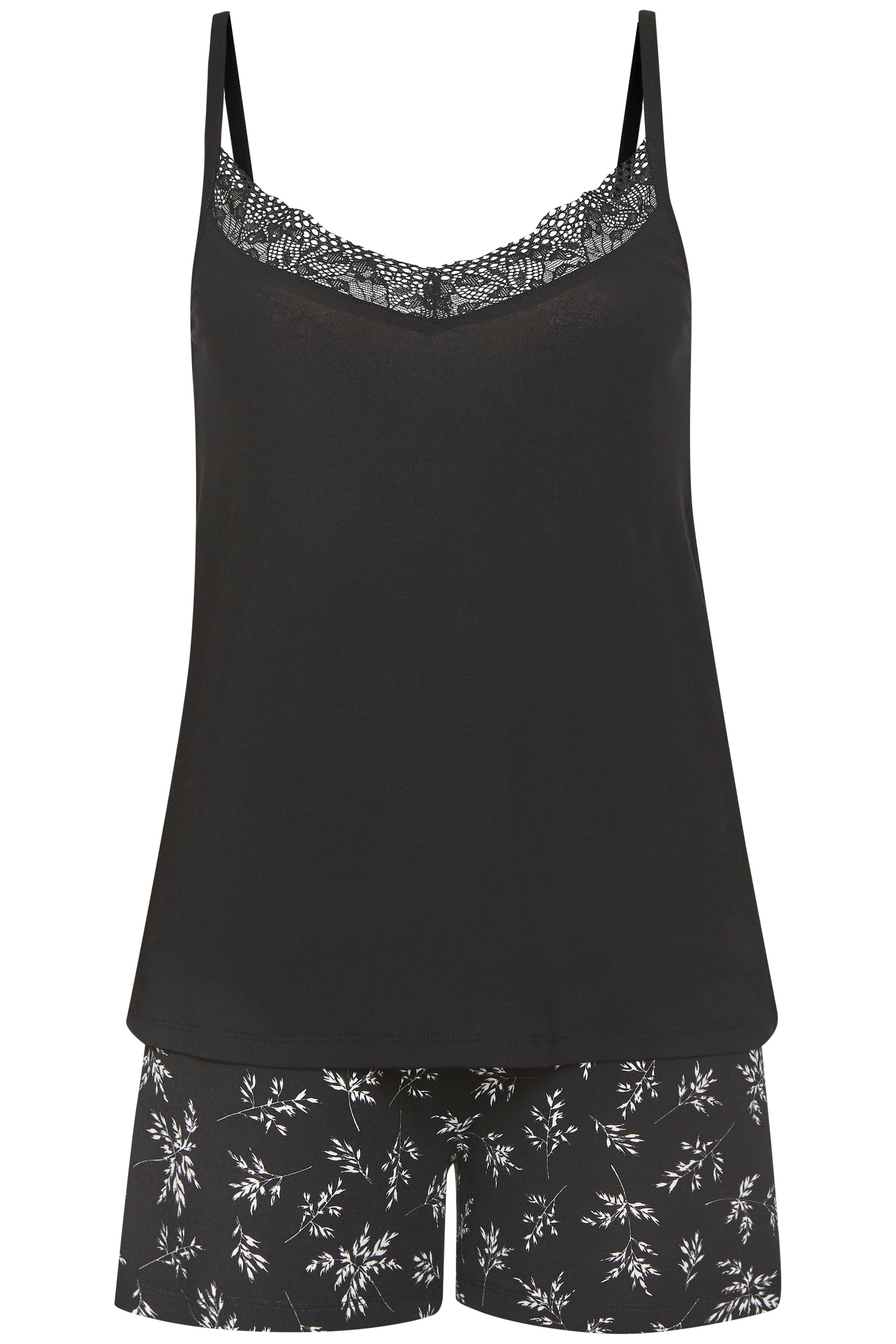 VIVANCE Шорти в черно: отпред