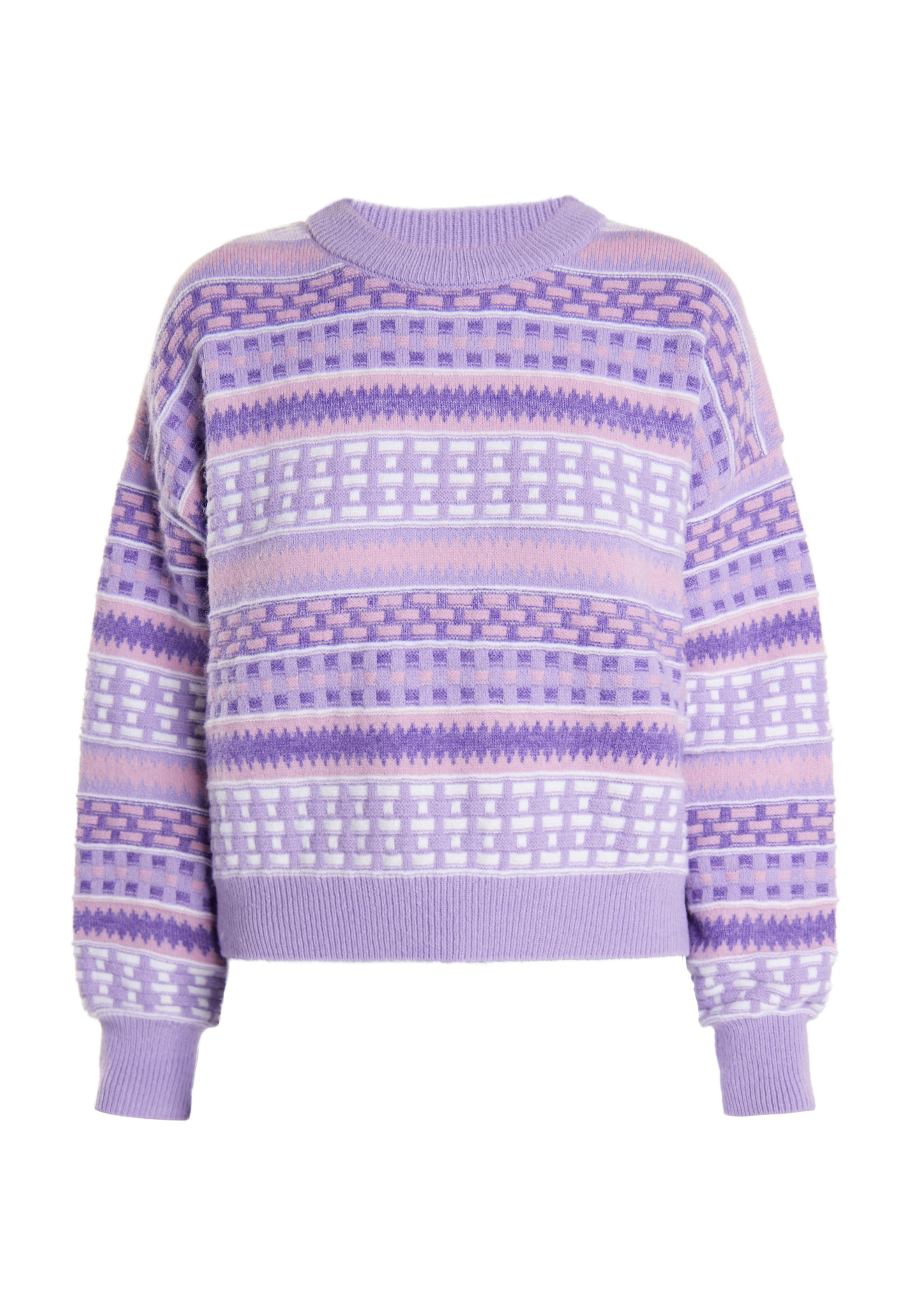 IZIA Pullover 'Eyota' in Lila: Vorderseite