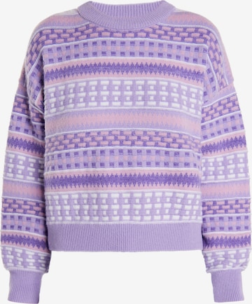 IZIA Sweater 'Eyota' in Purple: front