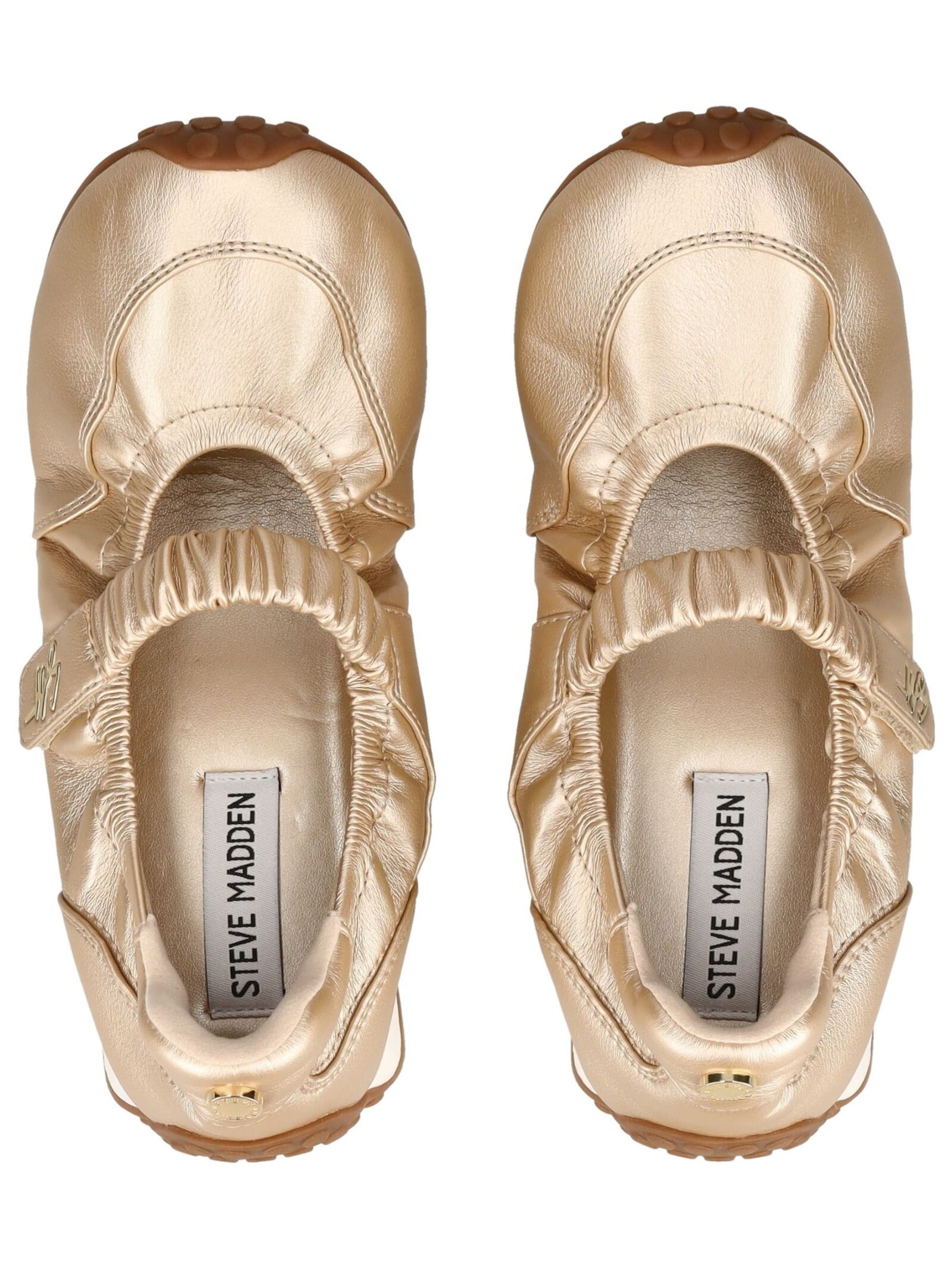 Ballerina con cinturino di STEVE MADDEN in oro