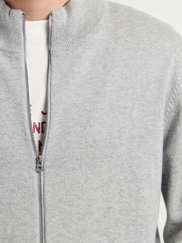 Pepe Jeans Strickjacke 'Andre' in Grau