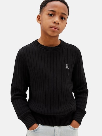 Pull-over Calvin Klein Kids en noir