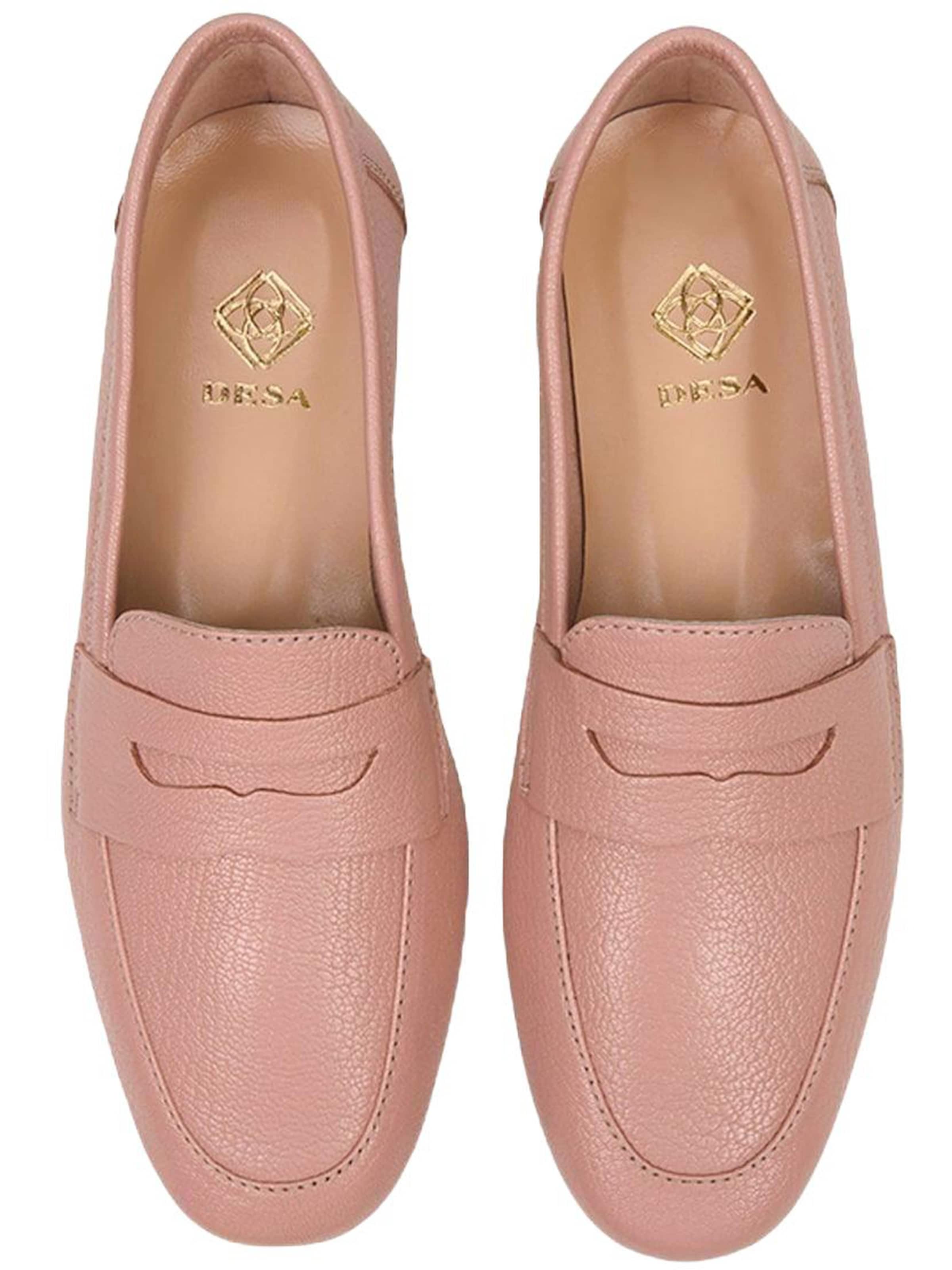 Mocassin 'Slipper' Desa en rose