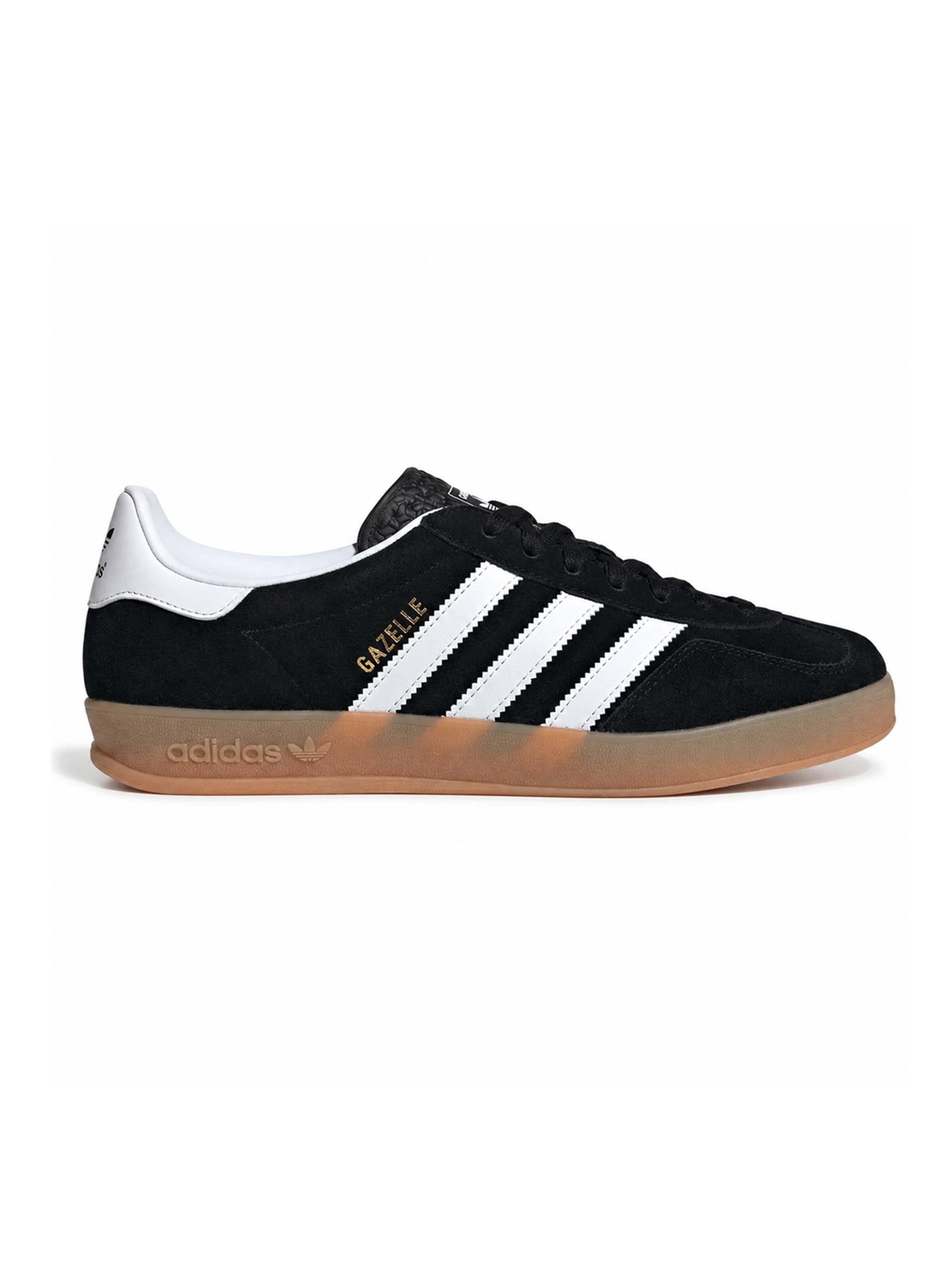 Sneaker bassa 'GAZELLE INDOOR' di ADIDAS ORIGINALS in nero: frontale
