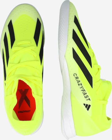 ADIDAS PERFORMANCE Soccer Cleats 'X CRAZYFAST LEAGUE' in Yellow