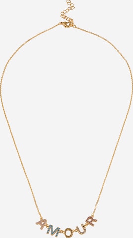 RECC Necklace 'BELOVED' in Gold: front