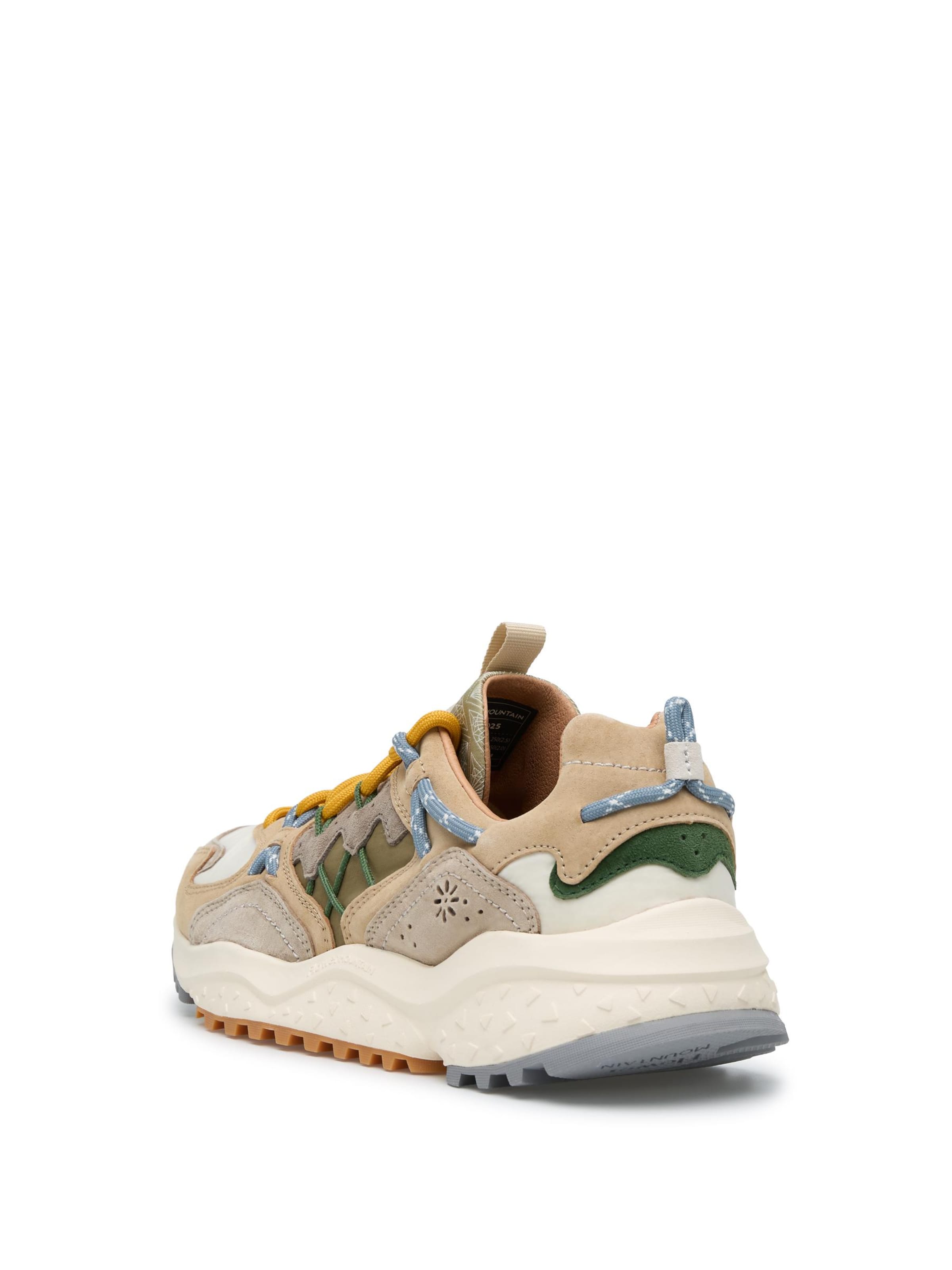 Flower Mountain Platform trainers 'YAMABUSHI UNI L.E.' in Beige