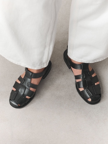 Next Sandaler med rem 'Forever Comfort' i sort