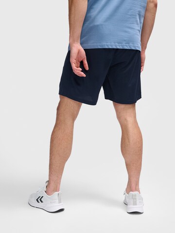 Hummel Regular Sportbroek in Blauw