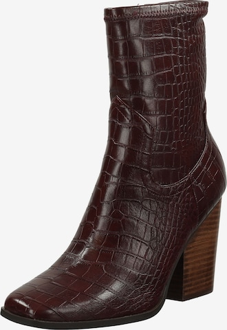 STEVE MADDEN Ankle Boots in Brown: front