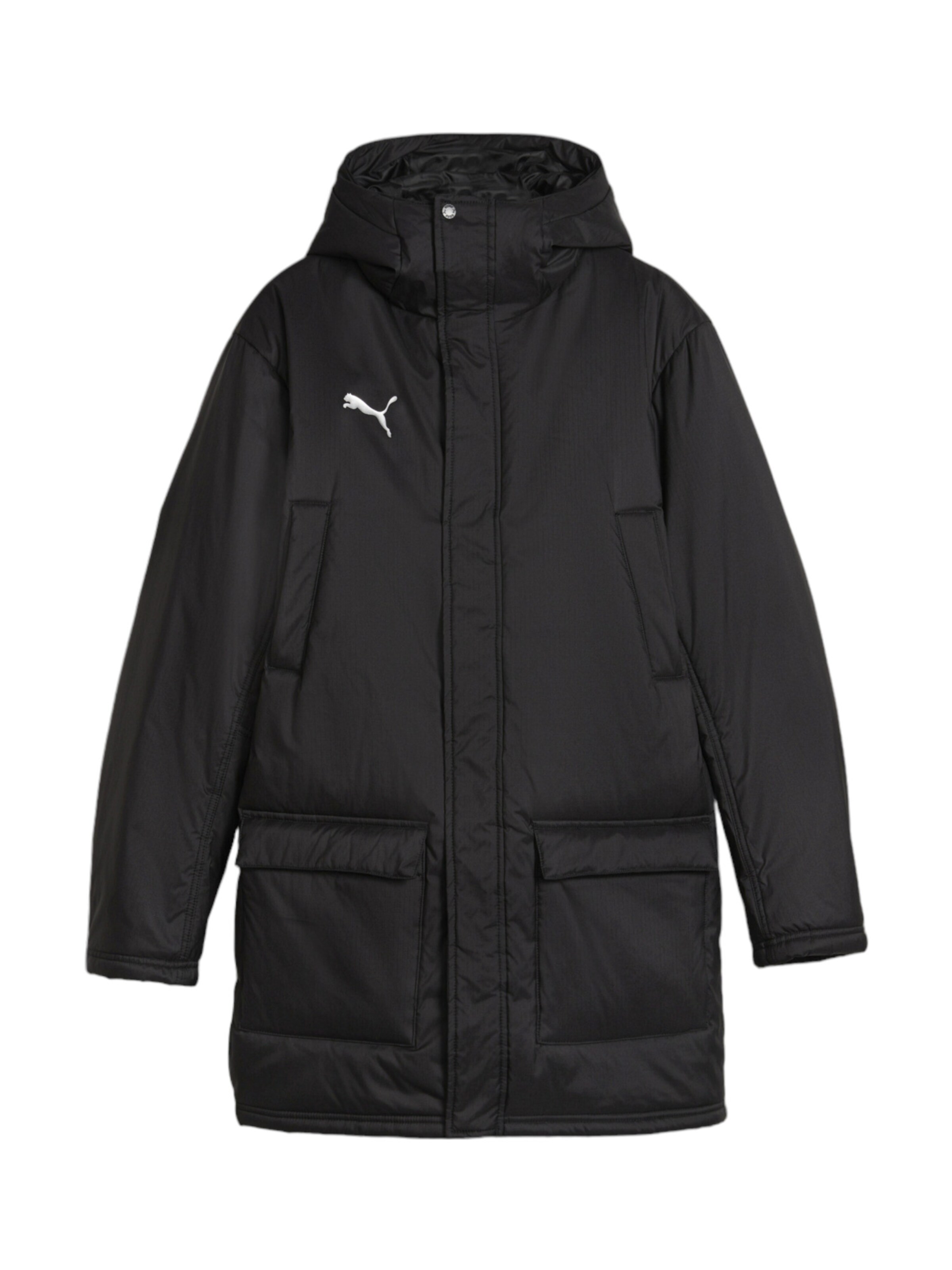 PUMA Sportjacke in Schwarz: Vorderseite
