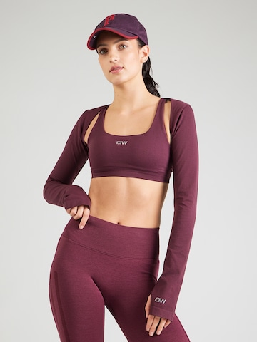 ICANIWILL Funktionsshirt in Rot: Vorderseite