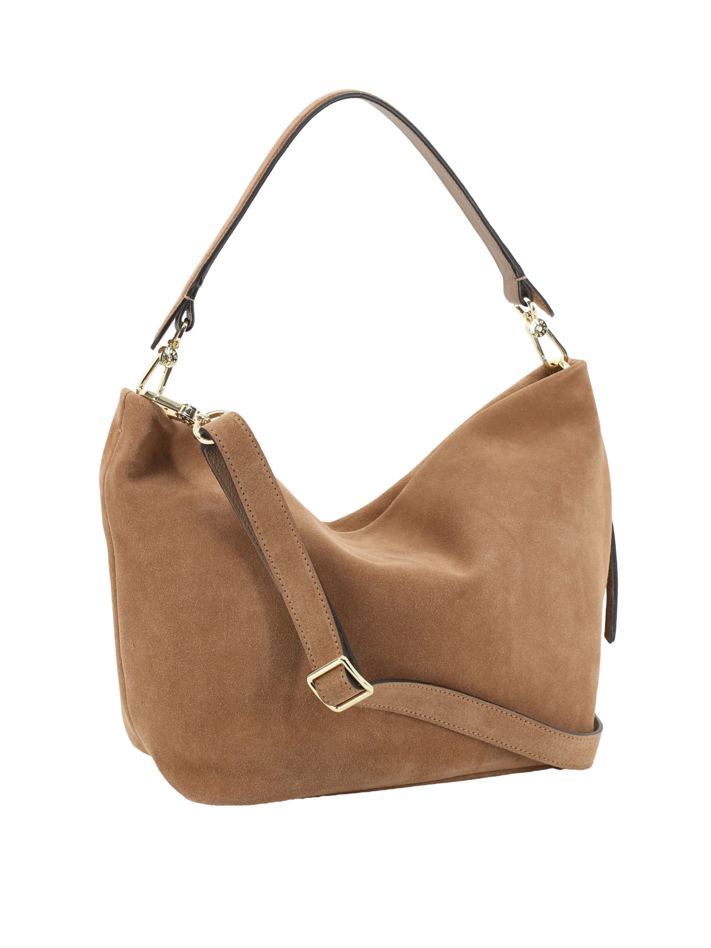 ABRO Handbag 'EBONY BIG' in Brown